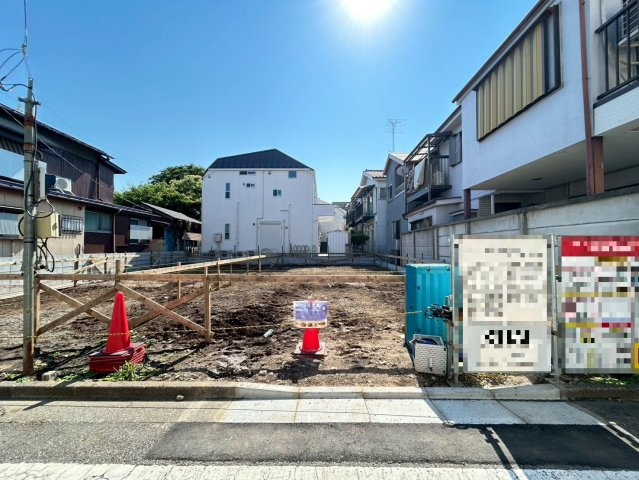 杉並区成田東2丁目　新築戸建　全2棟の外観|現地写真