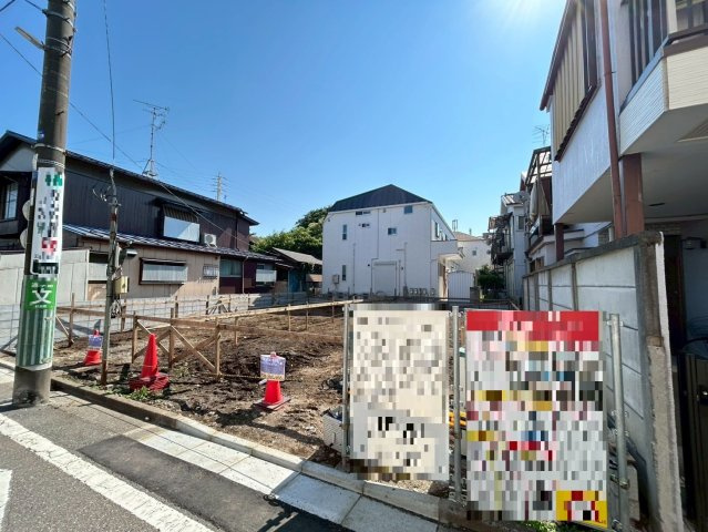杉並区成田東2丁目　新築戸建　全2棟の外観|現地写真
