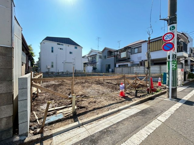 杉並区成田東2丁目　新築戸建　全2棟の前面道路含む現地写真|現地写真