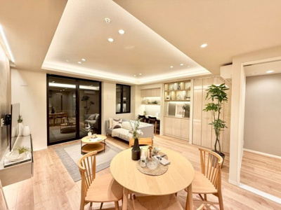 【居間・リビング】 | 勝どきザ・タワー | 使いやすいリビングです