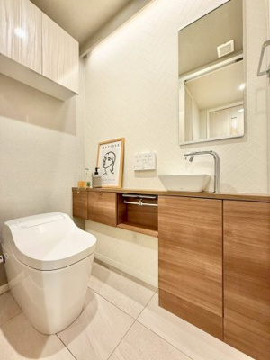 【トイレ】 | 勝どきザ・タワー | 落ち着いたトイレです