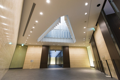 【エントランス】 | 勝どきザ・タワー | エントランスホールです