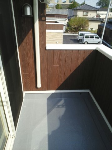 プラシード・プリムラＢのバルコニー