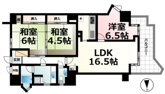 【間取り】 | セザール琵琶湖大橋