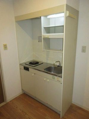 【キッチン】 | クレセント吉村 | コンパクトなキッチンで掃除もラクラク