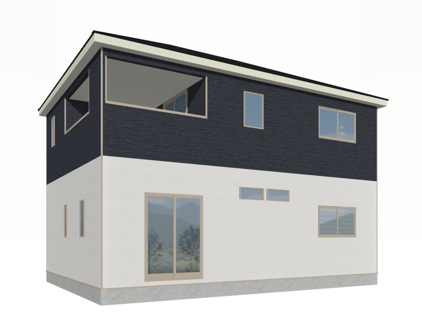 上里町勅使河原第17（全7棟)7号棟の外観パース|外観パースです