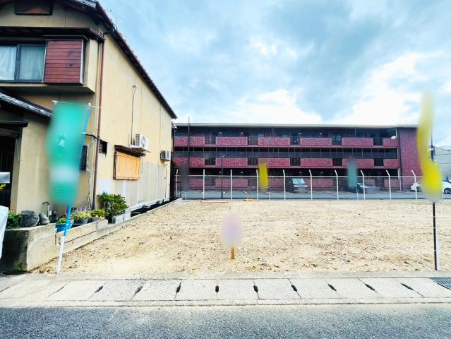 向島津田町１号地の前面道路含む現地写真