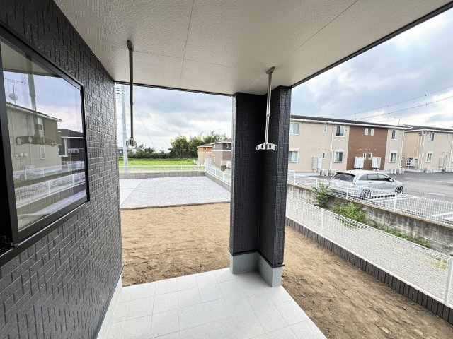 リーブルガーデンS  前橋茂木町第３　５号棟（平屋）のその他|屋根付きテラス付き！洗濯物を干したり、作業をしたり様々な用途にご利用頂けます。