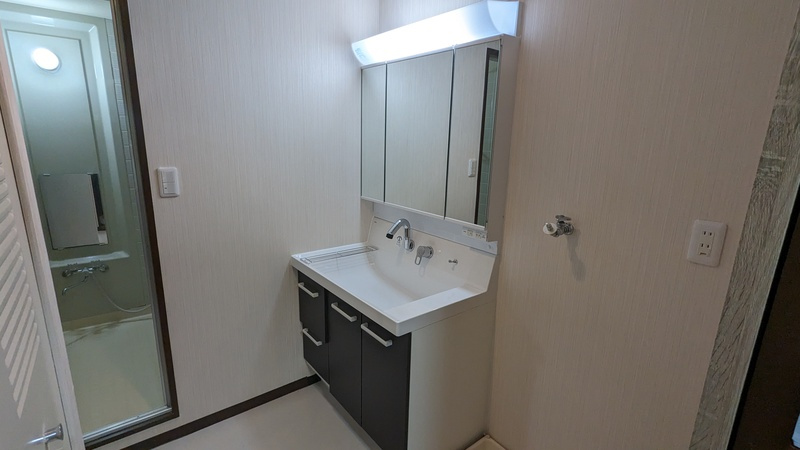 ライオンズマンション生駒俵口２番館の洗面所