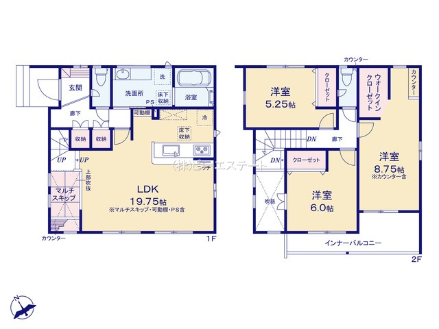 【間取り】 | 知多市つつじが丘四丁目　１号棟