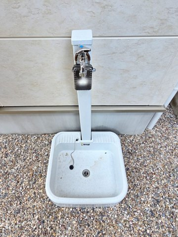 【庭】 | 知多市つつじが丘四丁目　１号棟 | 立水栓