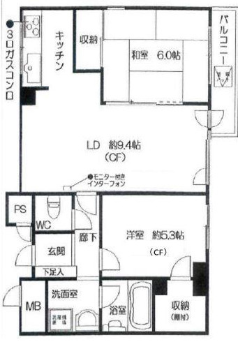 【間取り】 | パークサイド駒川