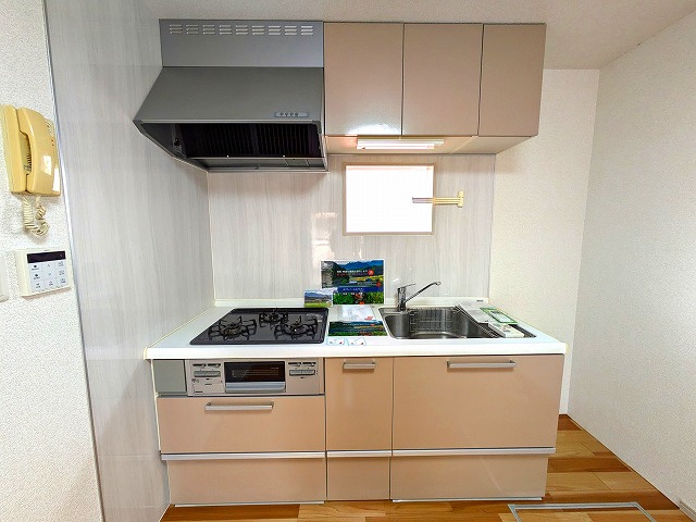 コーポ中央のキッチン