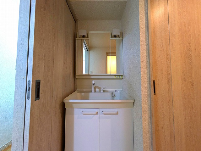 コーポ中央の独立洗面台