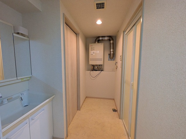 コーポ中央の洗面所