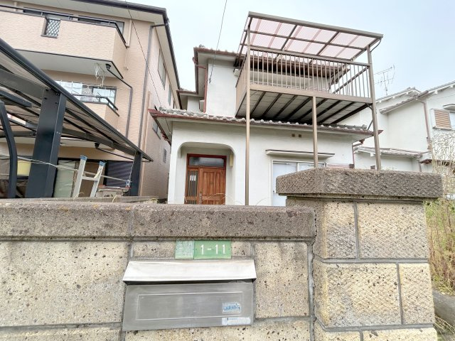 北信貴ケ丘2丁目貸家の外観パース