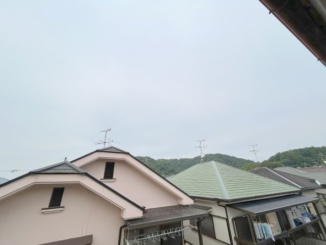 北信貴ケ丘2丁目貸家の展望