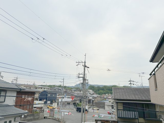 北信貴ケ丘2丁目貸家の展望