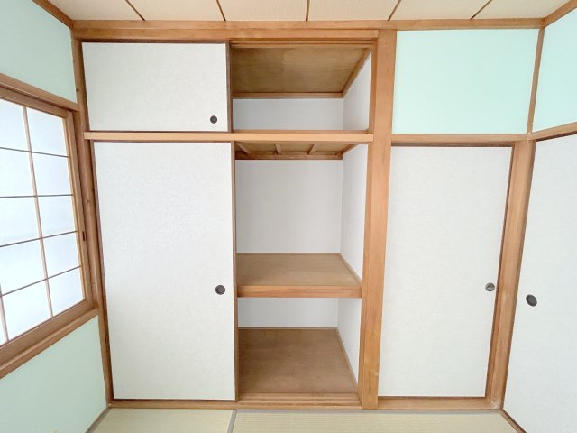 北信貴ケ丘2丁目貸家の収納