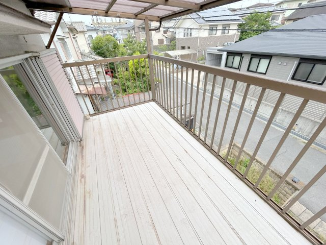 北信貴ケ丘2丁目貸家の庭