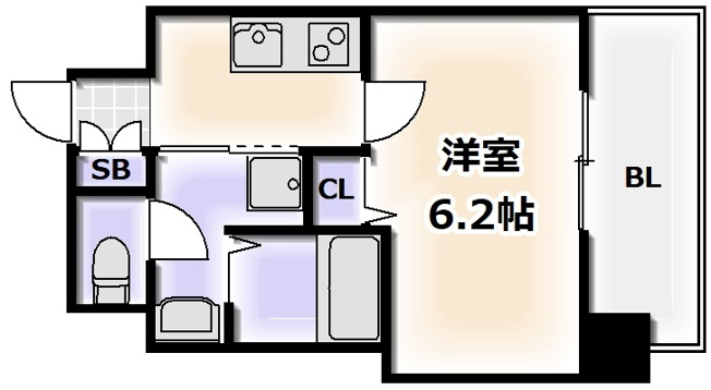 【間取り】 | セオリー夕陽丘DOOR