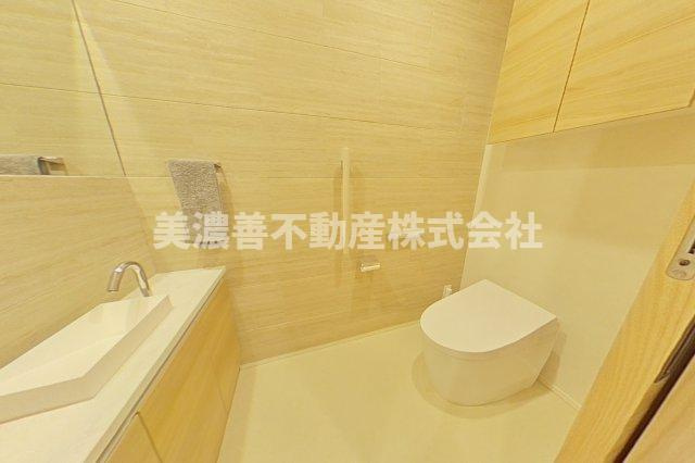 ６５４２７　ライオンズ岐阜プレミストタワー35のトイレ