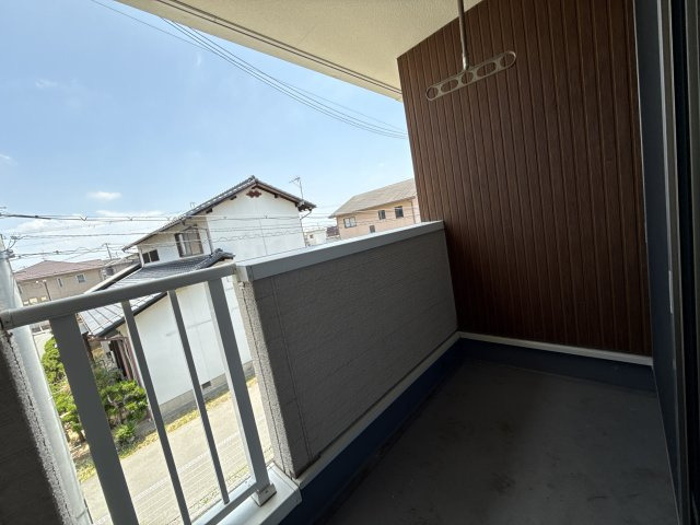 セシール　カツハラＡのバルコニー