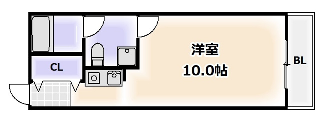 【間取り】 | ライオンズシティ難波南