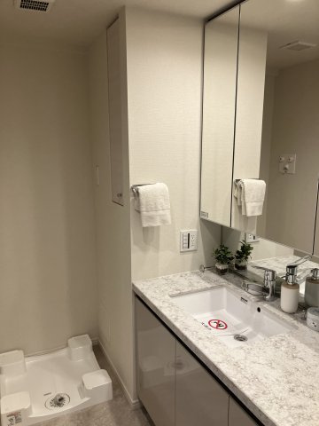 リビオ初台アリアフォートの独立洗面台