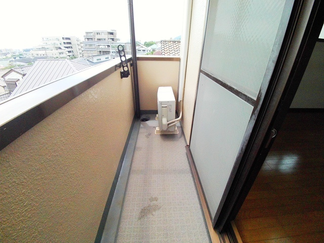 シティコート六甲のバルコニー