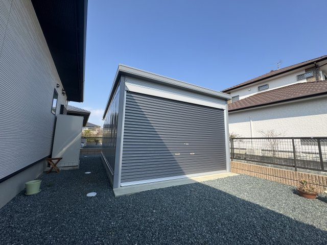 三橋町起田オール電化中古平屋戸建の庭
