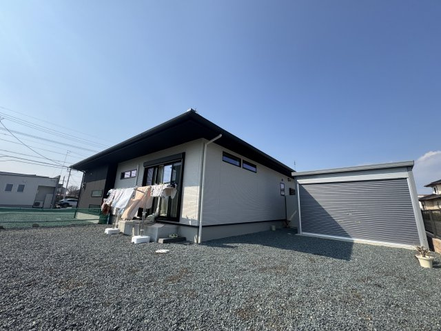 三橋町起田オール電化中古平屋戸建の外観