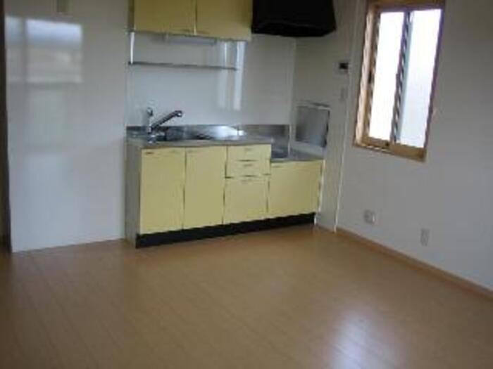 熊本市南区島町２丁目のアパートのキッチン