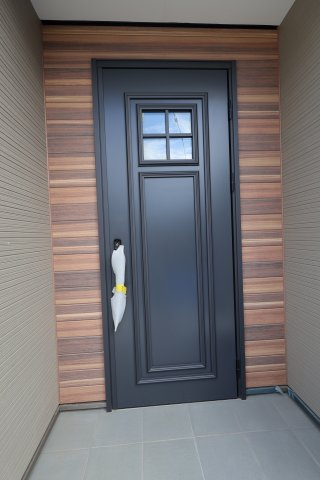 【玄関】 | 《仲介手数料無料》南区大字大谷口869(33期A号棟)新築一戸建て | 撮影日 2025年10月23日 15:00 晴れ