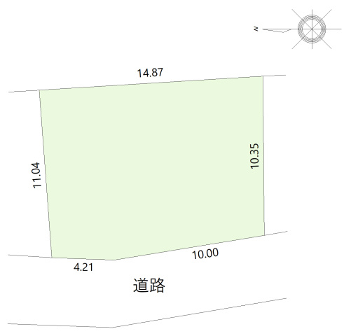 上溝５丁目　売地の外観