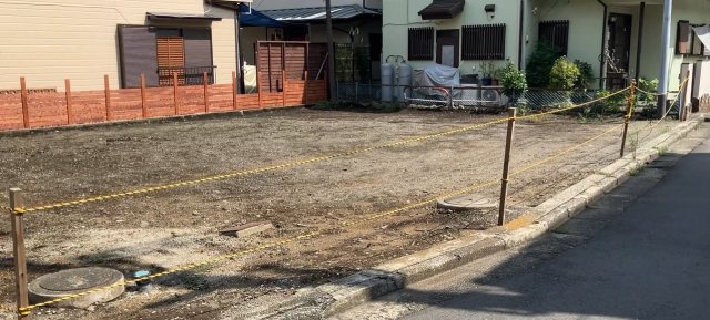 上溝５丁目　売地の外観