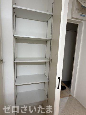 《仲介手数料無料》南区大字大谷口869新築一戸建てのランドリースペース|撮影日 2025年10月23日 15:15 晴れ