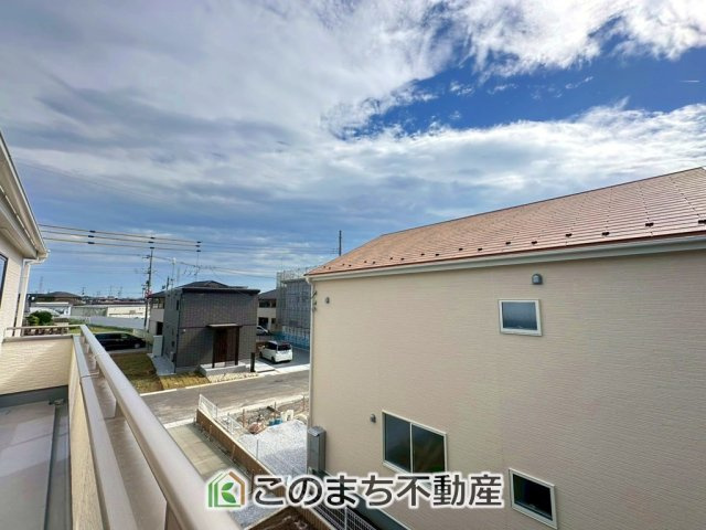 LiveleGarden.S鹿沼市千渡第8　6号棟の展望|バルコニーからの眺めです！
