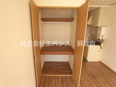 【収納】 | フラッツ風戸 | 十分な収納スペースがあります