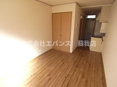 【寝室】 | フラッツ風戸 | 落ち着いた色調の寝室です