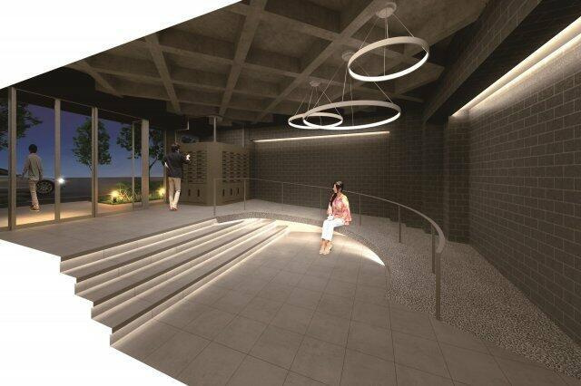 プラウドフラット東日本橋のロビー| 