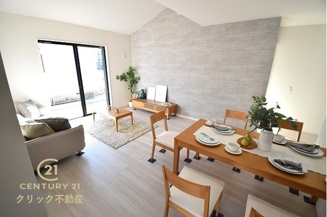 ケイアイフィット　ひたちなか市中根　12期 　限定1棟！の外観|勝田駅車10分。外野小徒歩17分、大島中徒歩17分。
幹線道路へのアクセス良好で通勤、お買い物にも便利♪
周辺施設充実で生活利便性◎人気の平屋建てです！