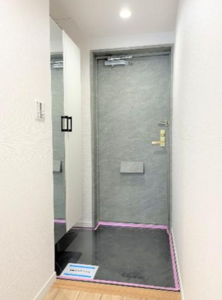 コスモ船橋滝不動の玄関|玄関です