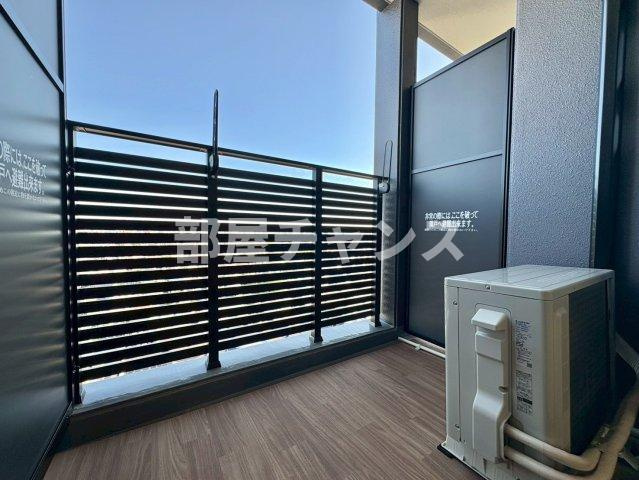 ディアレイシャス名古屋中村公園のバルコニー