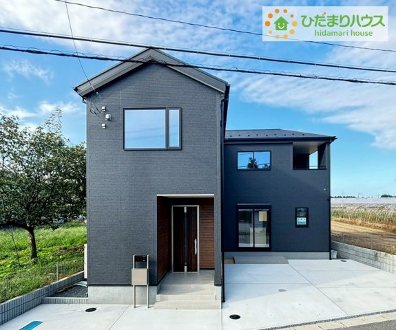 高萩市島名8期　新築戸建の外観|落ち着いたカラーが洗練された印象を与える外観です。