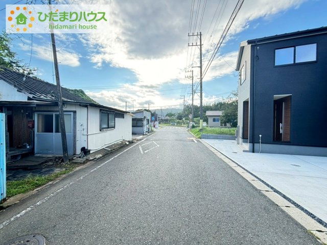 高萩市島名8期　新築戸建の前面道路含む現地写真|閑静な住宅地で叶える静かな暮らし(^^)/