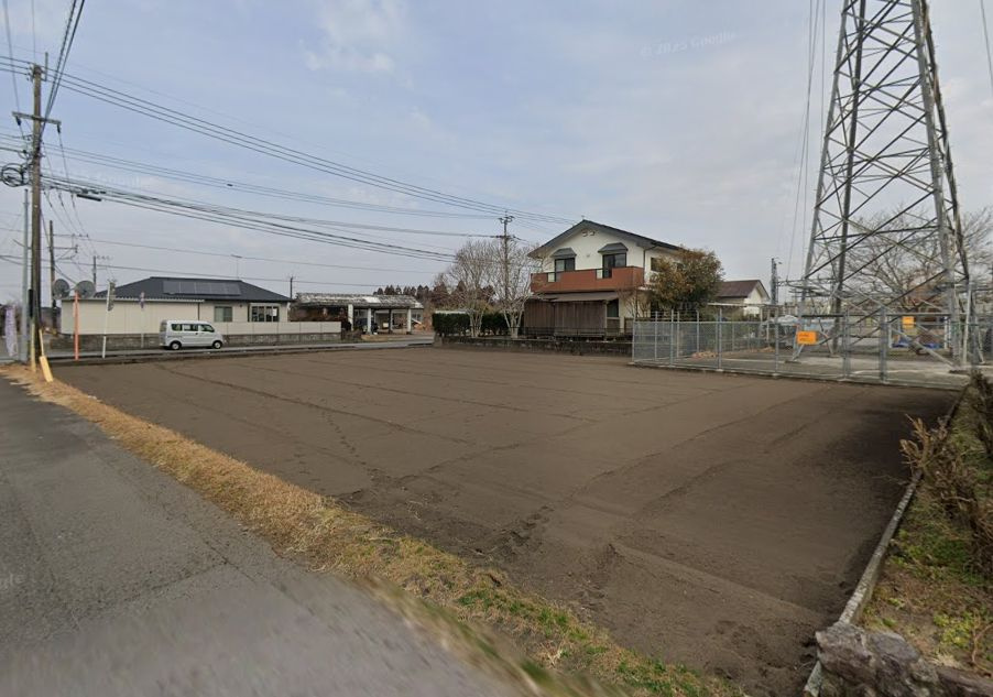 都城市上水流町の売地の外観