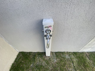 【設備】 | 南城市知念久手堅（全5棟）ラスト2号棟 | 2号棟　外水栓♪