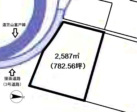 【土地図】 | 東急天城高原　売地