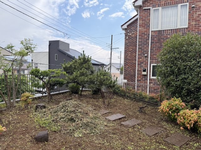 三室大古里緑地台住宅Ｈ棟の庭